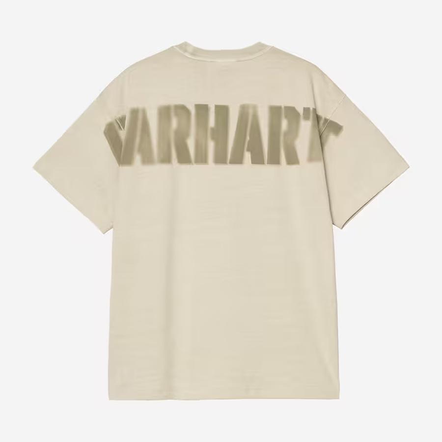 Carhartt WIP S/S RGGD T-Shirt - Fleur De Sel (Garment Dyed)