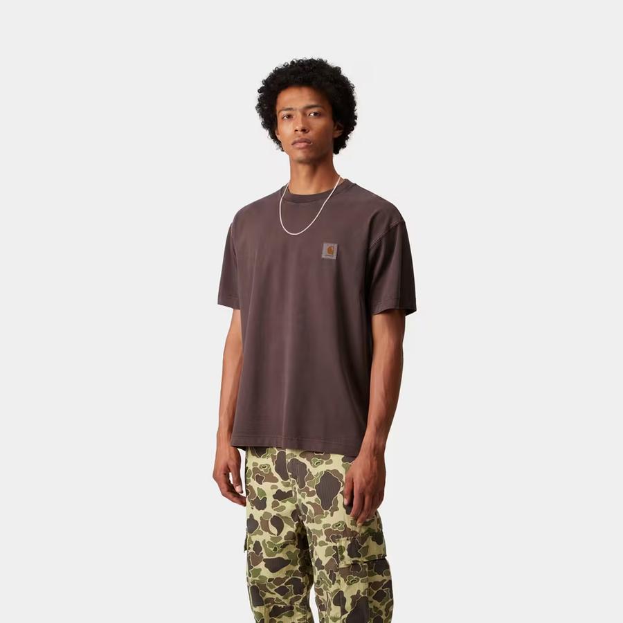 Carhartt WIP S/S Vista T-Shirt - Palisander (Garment Dyed)