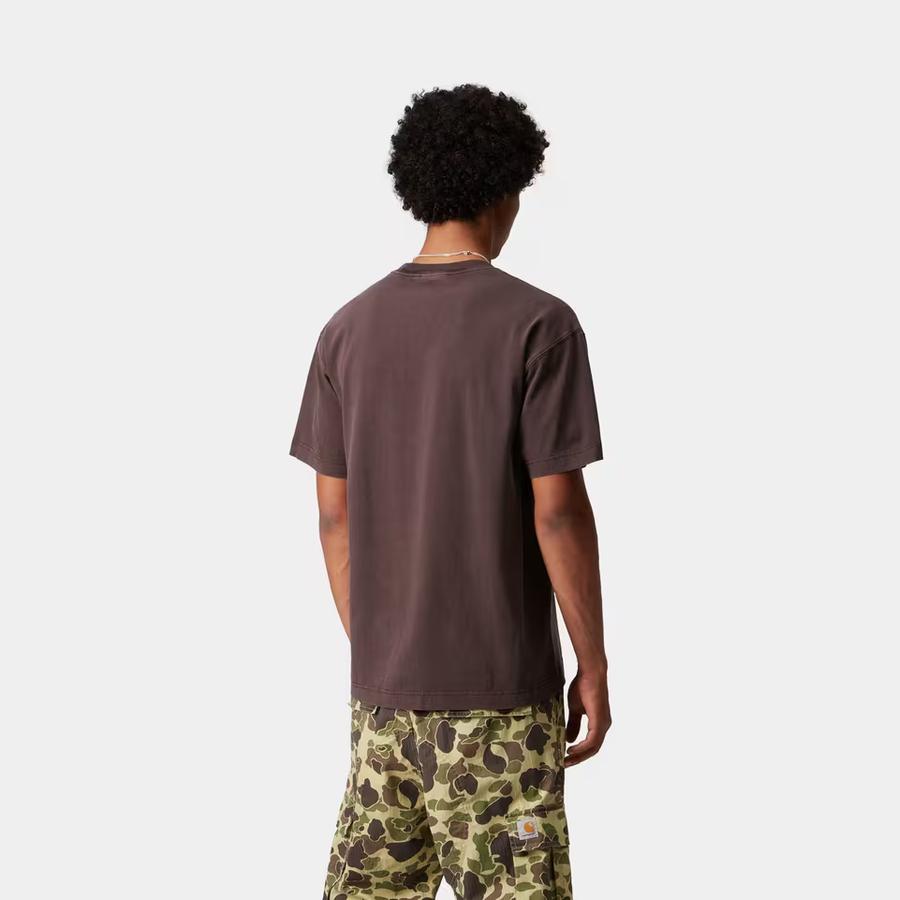 Carhartt WIP S/S Vista T-Shirt - Palisander (Garment Dyed)