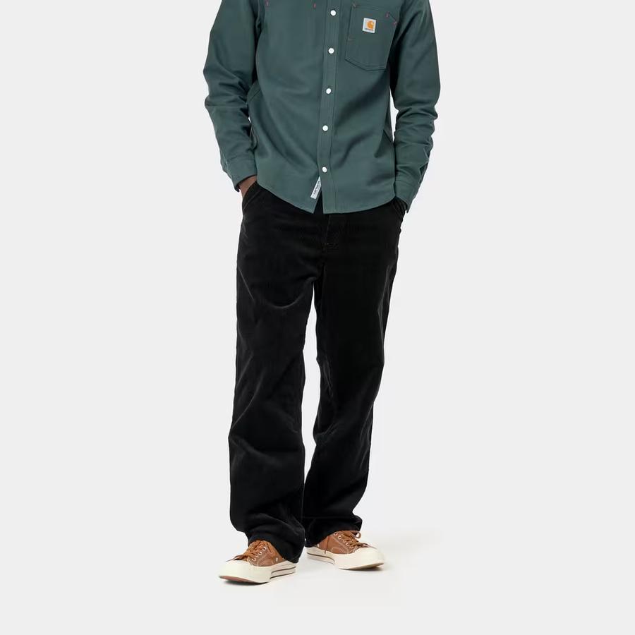 Carhartt WIP Simple Pant - Black (Corduroy Rinsed)