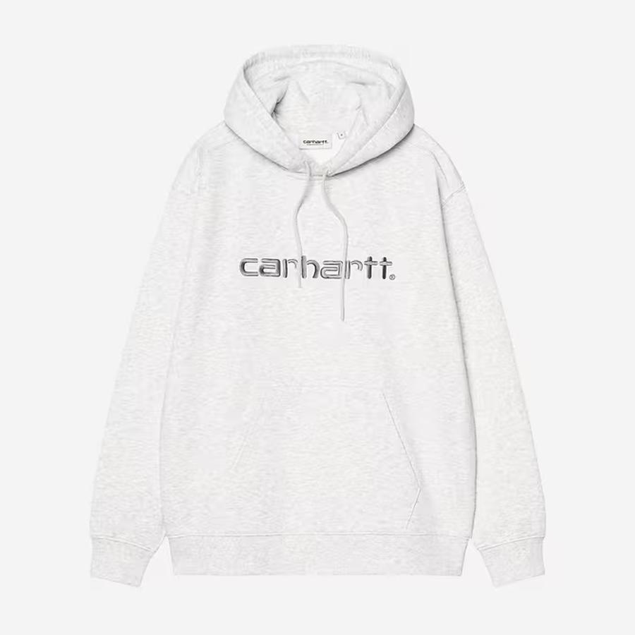 Carhartt WIP W' Hooded Carhartt Sweatshirt - Ash H...