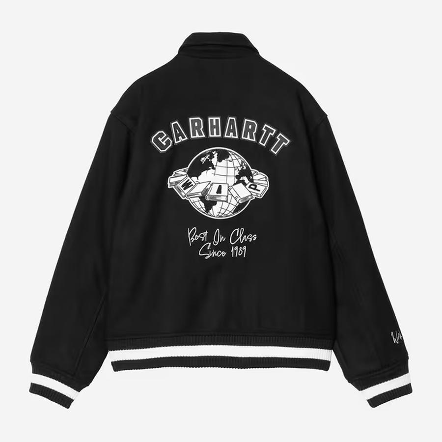 Carhartt WIP World Class Varsity Jacket - Black