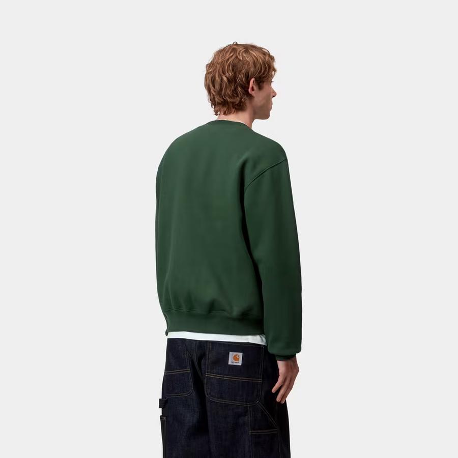 Carhartt WIP Carhartt Sweatshirt - Sycamore Tree / Phlox