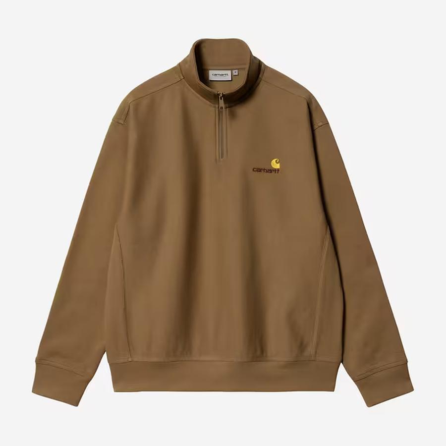 Carhartt WIP American Script Sweatshirt - Hamilton Brown