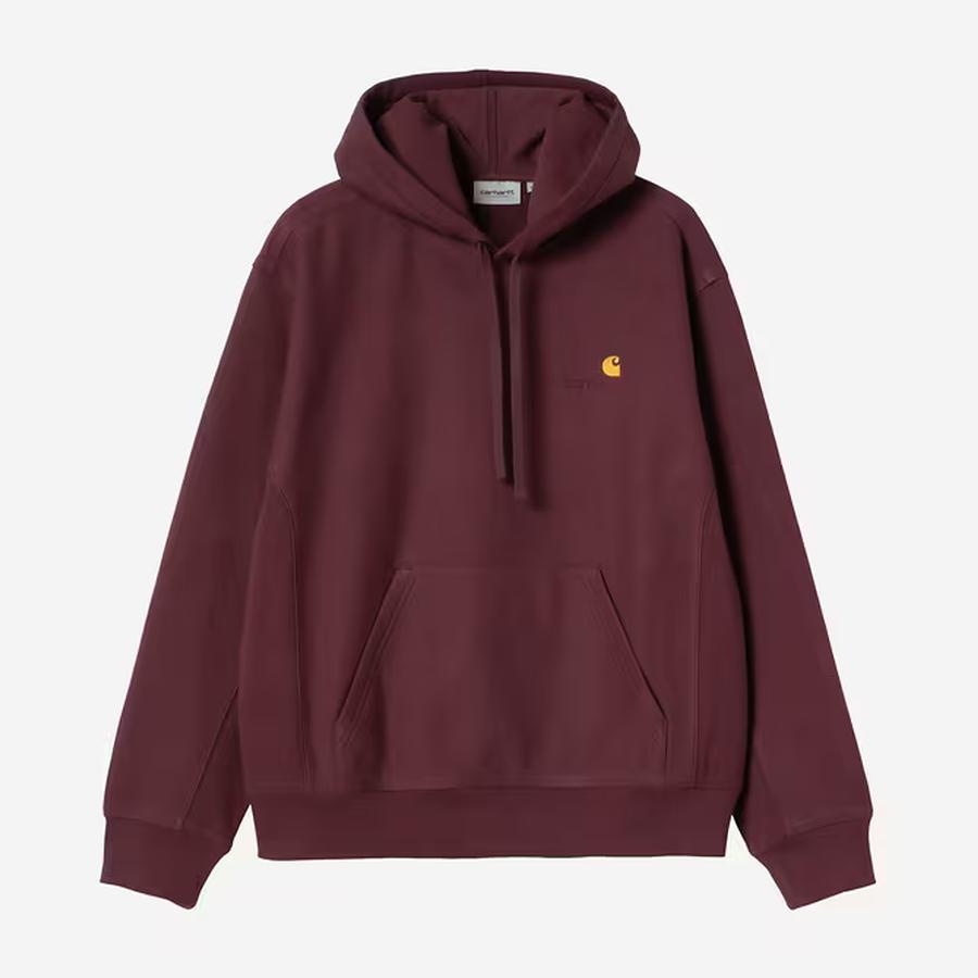 Carhartt WIP Hooded American Script Sweatshirt - R...