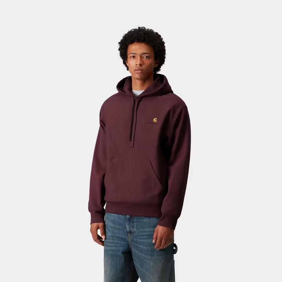 Carhartt WIP Hooded American Script Sweatshirt - Rondo