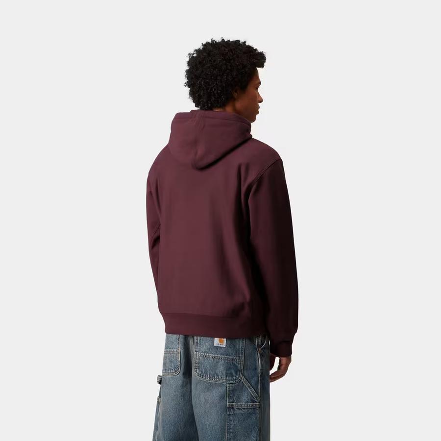Carhartt WIP Hooded American Script Sweatshirt - Rondo