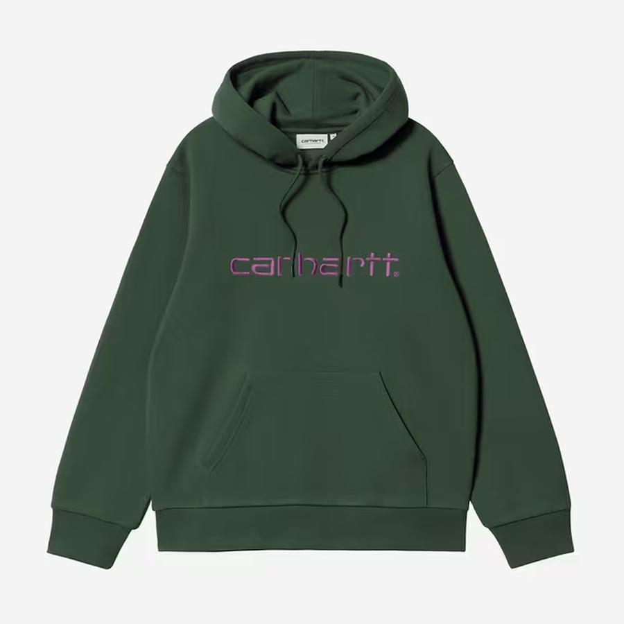 Carhartt WIP Hooded Carhartt Sweatshirt - Sycamore...