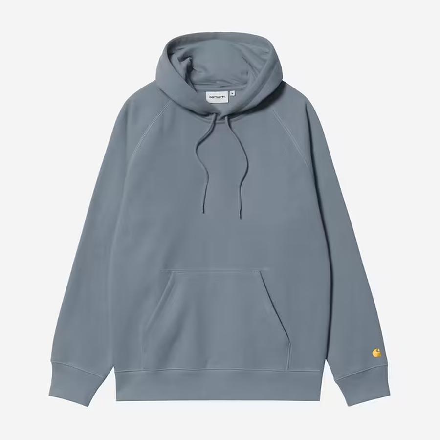 Carhartt WIP Hooded Chase Sweatshirt - Angelite / ...