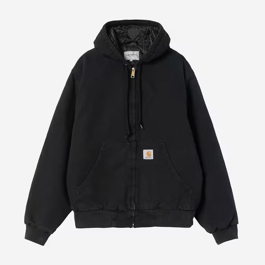 Carhartt WIP OG Active Jacket - Black (Stone Canva...