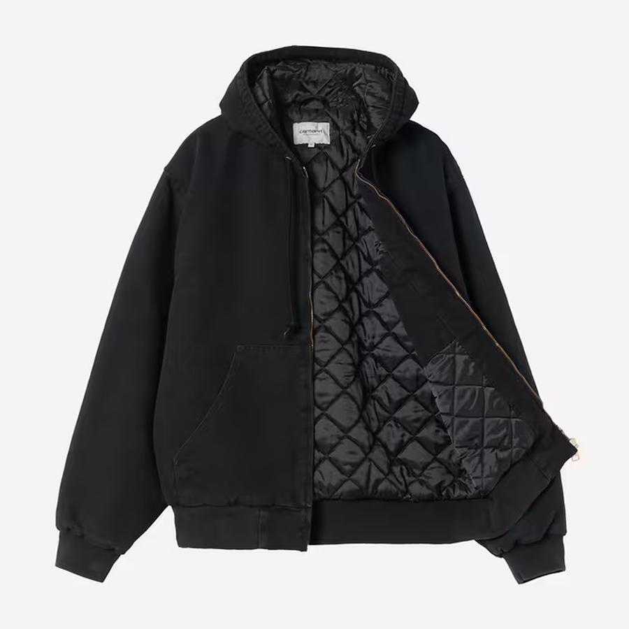Carhartt WIP OG Active Jacket - Black (Stone Canvas)