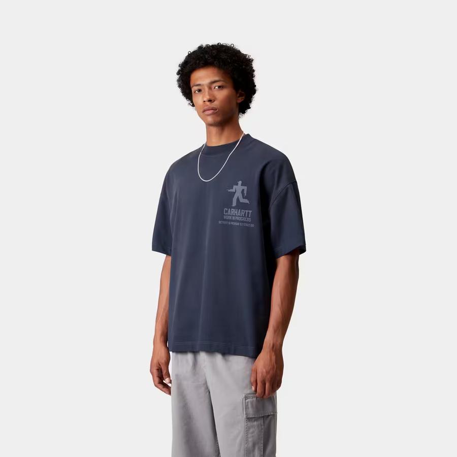 Carhartt WIP S/S Distance T-Shirt - Jupiter (Stone Dyed)