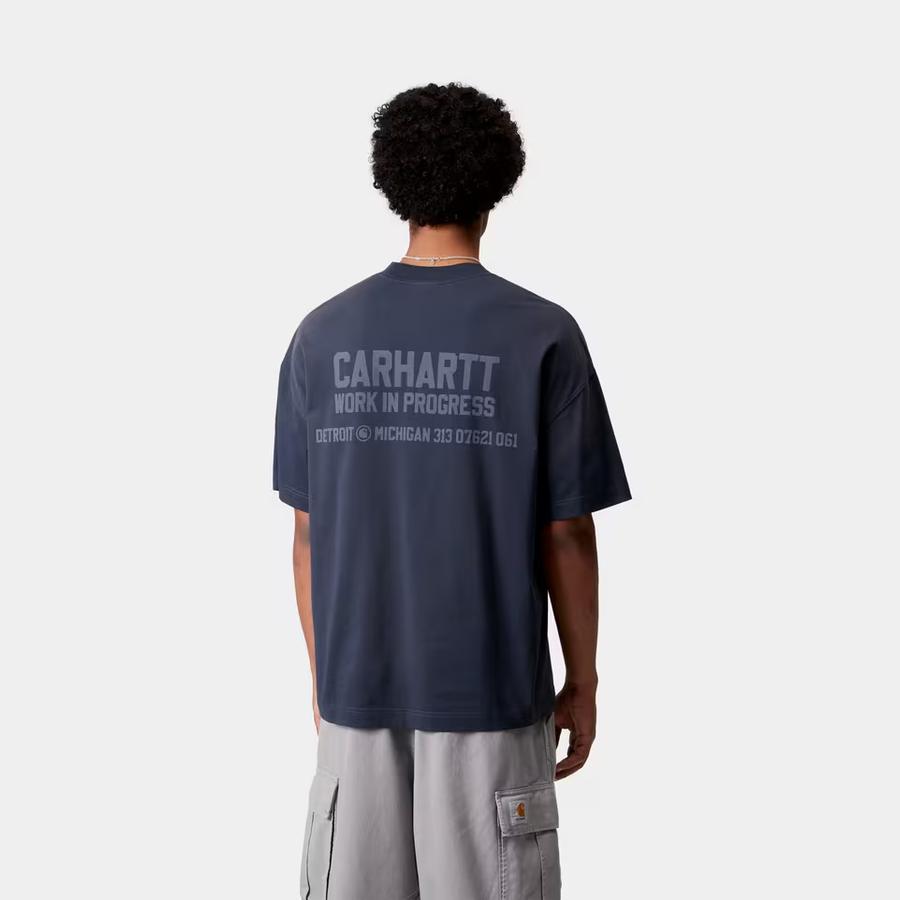 Carhartt WIP S/S Distance T-Shirt - Jupiter (Stone Dyed)