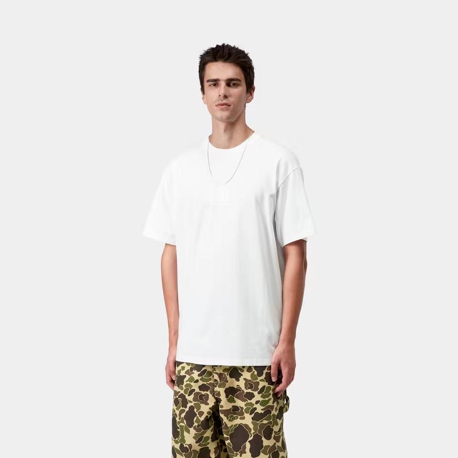 Carhartt WIP S/S Four Star T-Shirt - White