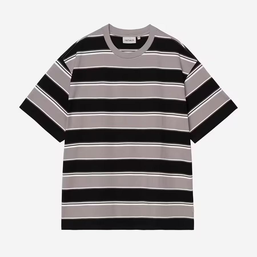 Carhartt WIP S/S Malone Stripe T-Shirt - Yosemite