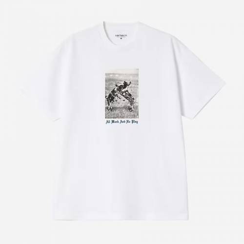 Carhartt WIP S/S No Play T-Shirt - White