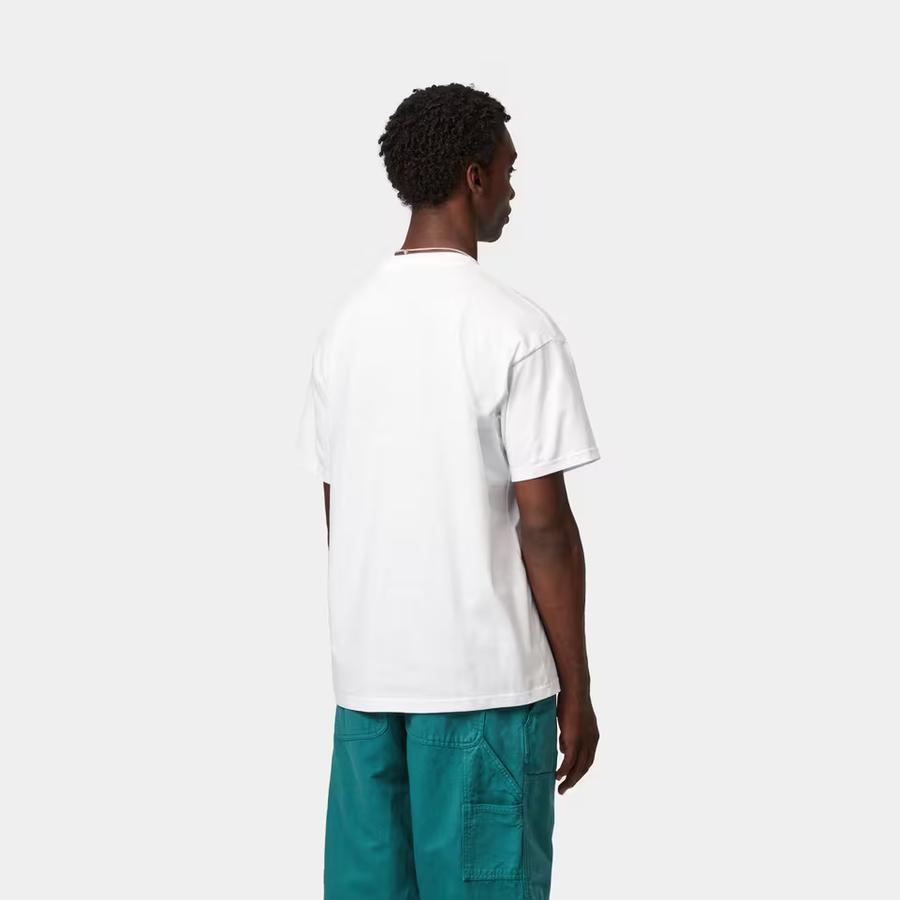 Carhartt WIP S/S No Play T-Shirt - White