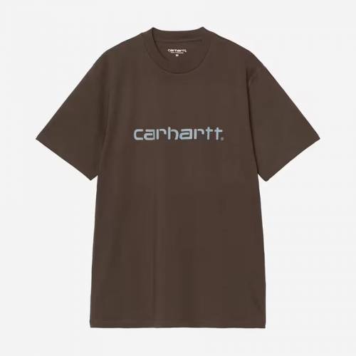 Carhartt WIP S/S Script T-Shirt - Vitola / Citadel