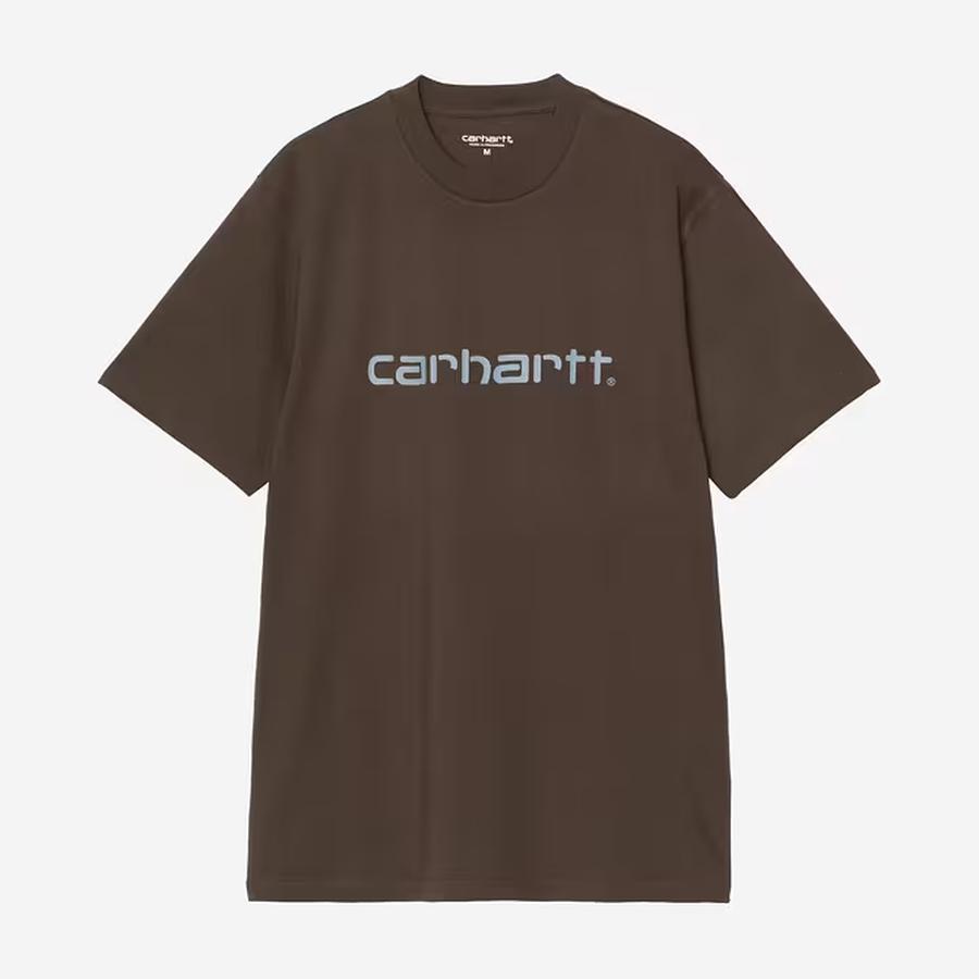 Carhartt WIP S/S Script T-Shirt - Vitola / Citadel