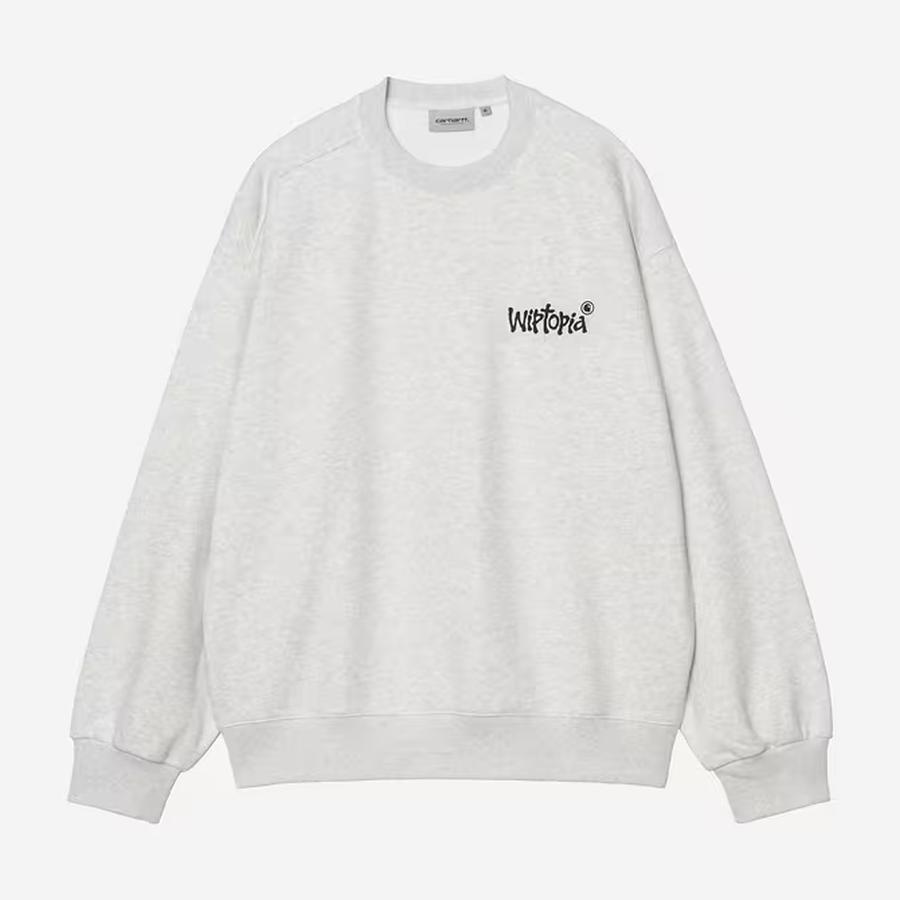 Carhartt WIP Wiptopia Sweatshirt - Ash Heather