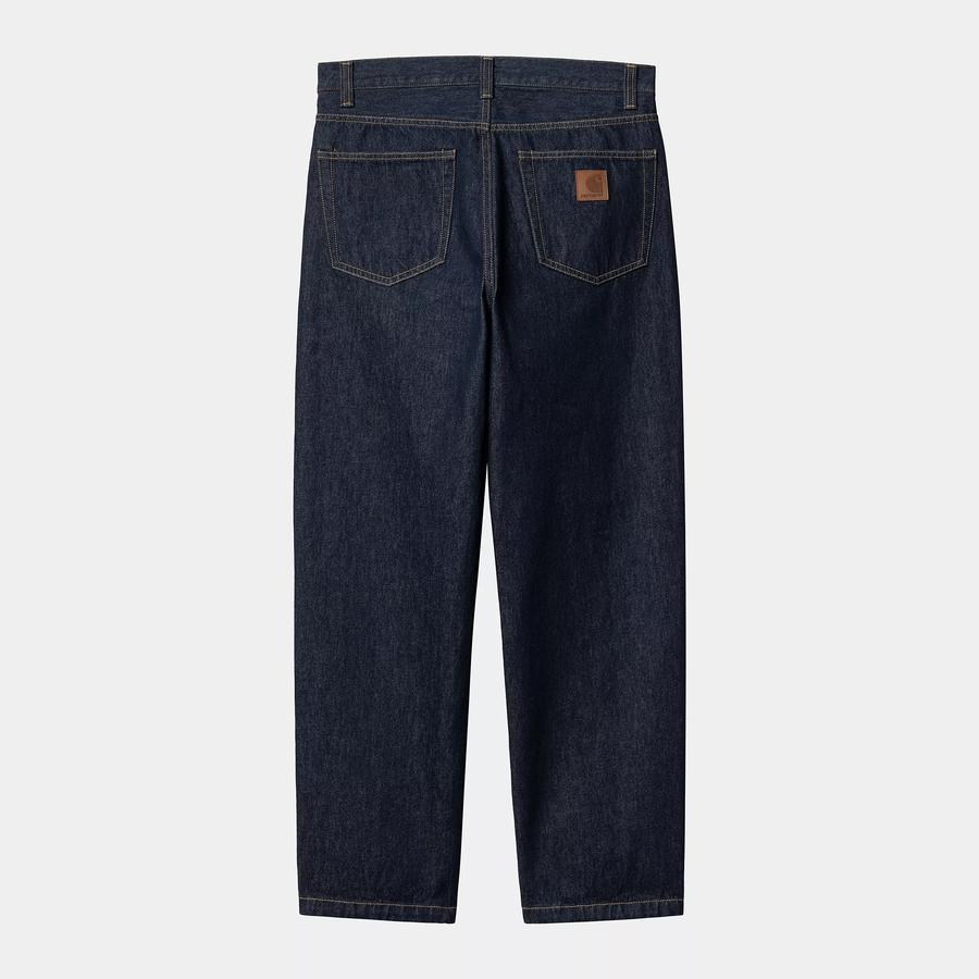 Carhartt WIP Aaron Pant - Blue (Rinsed)