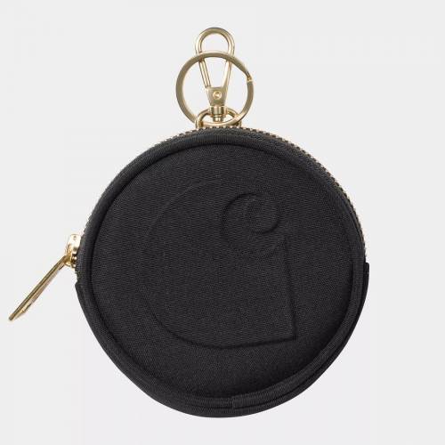 Carhartt WIP Clarton Zip Wallet - Black