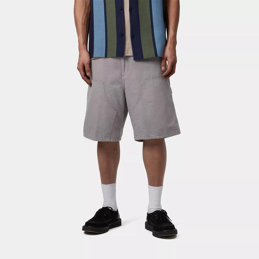 Carhartt WIP Double Knee Short - Yosemite (Stone Washed)