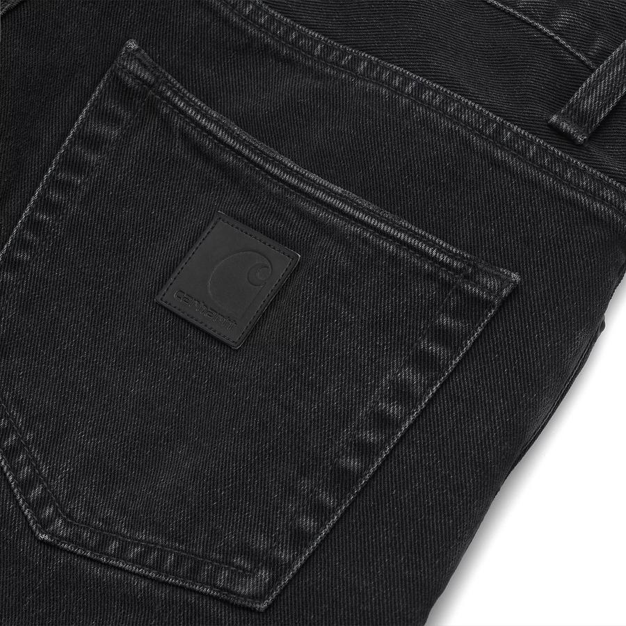 Carhartt WIP Klondike Pant - Black (Stone Washed)