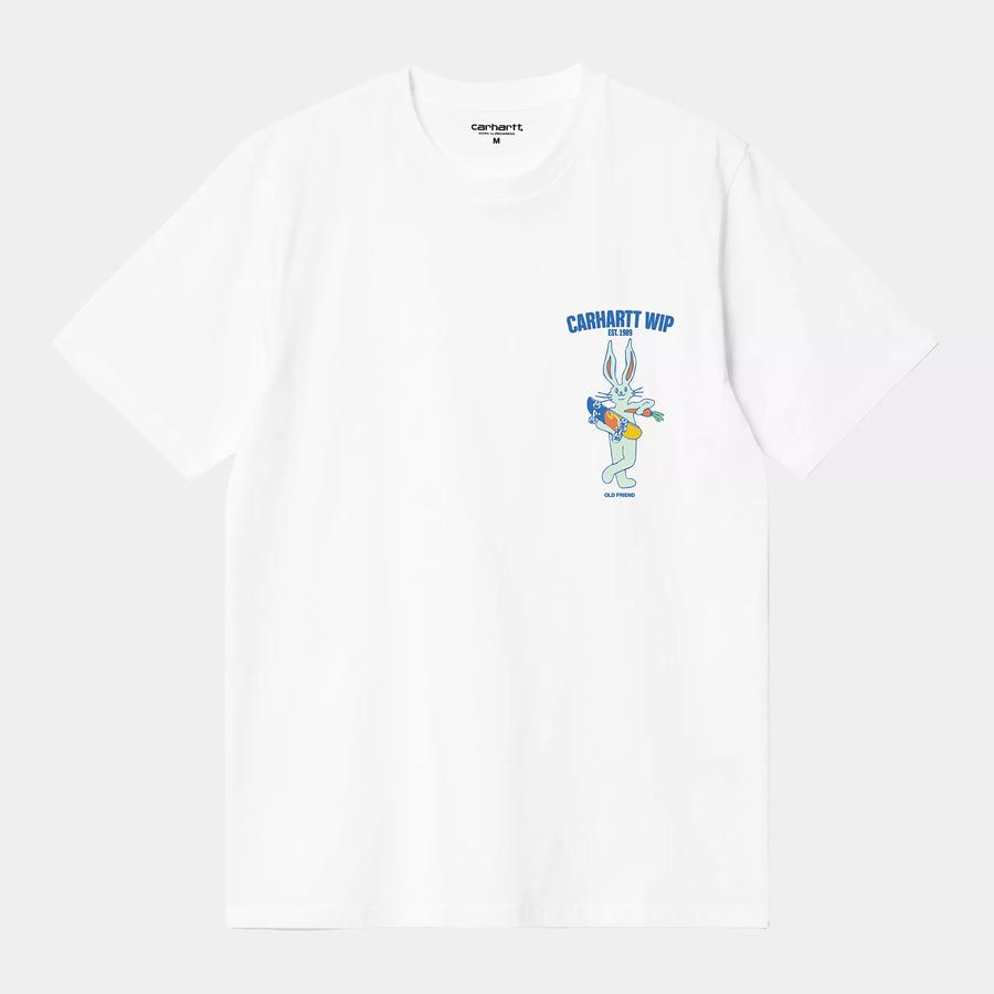 Carhartt WIP S/S Old Friend T-Shirt - White