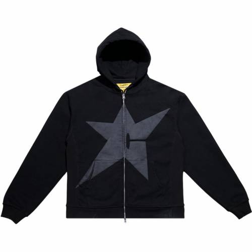 Carpet Company Puff Print Hood Jacket - Black