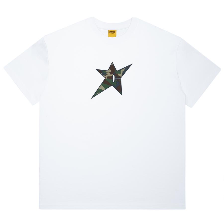 Carpet Company C-Star Camo T-Shirt - White