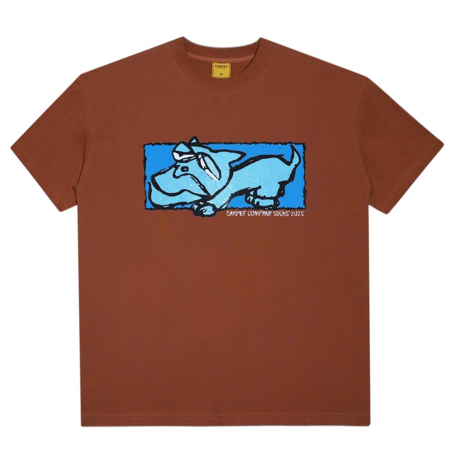Carpet Company Dog T-Shirt - Brown