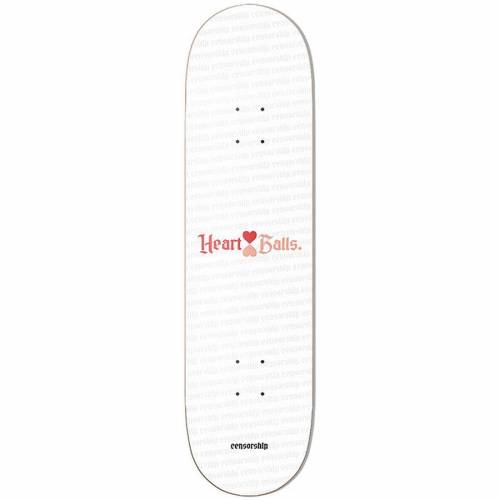 Censorship Heart Balls Deck - 8.2