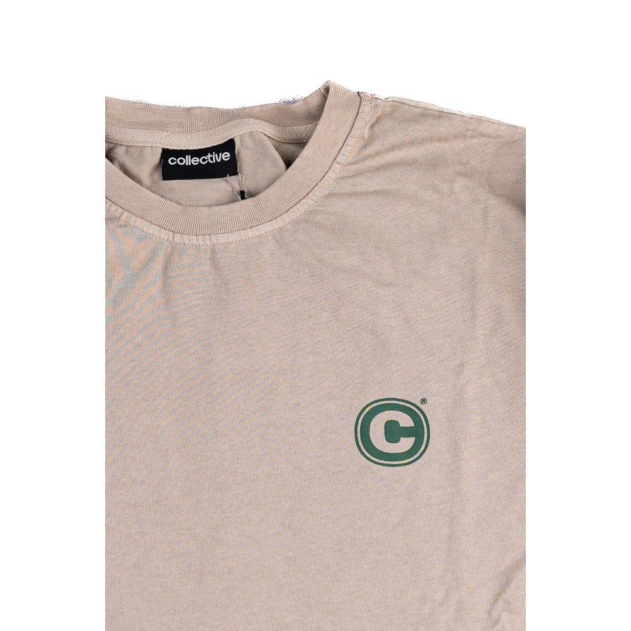 Collective Button Long Sleeve - Bege (Garment Dyed)