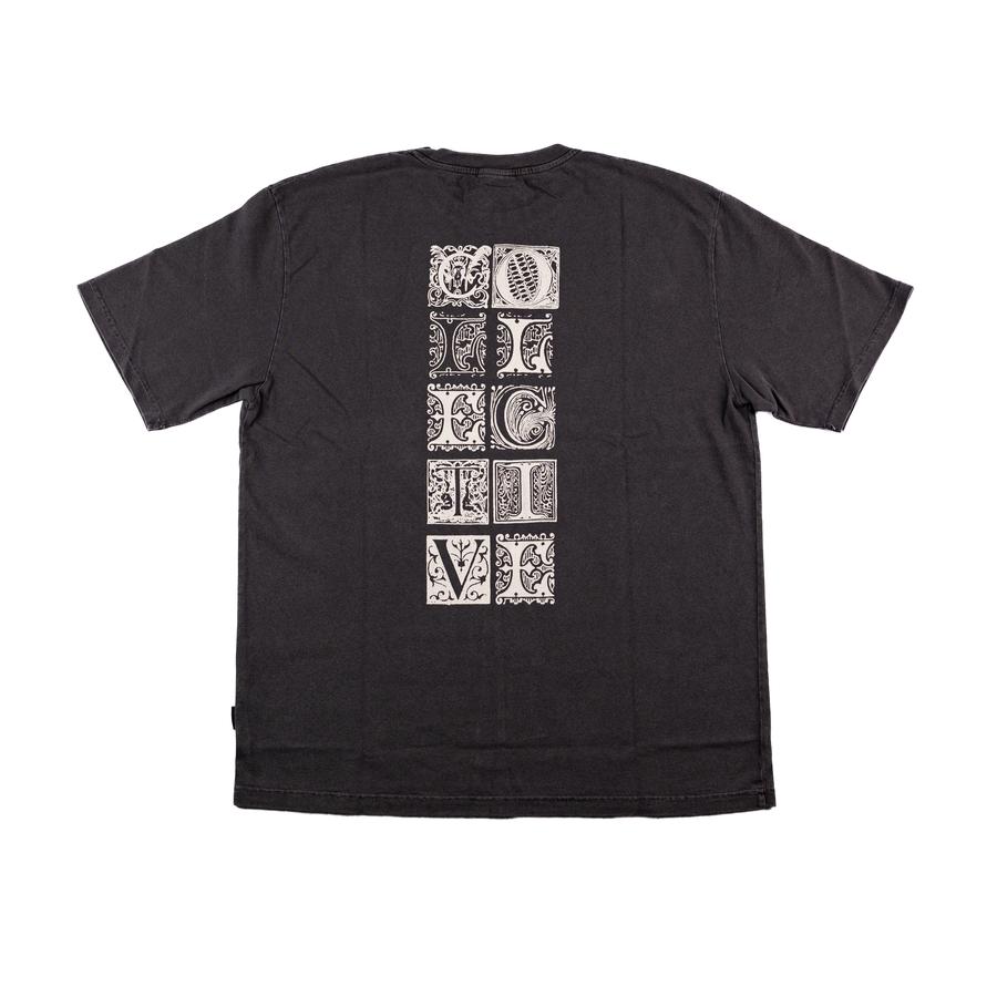Collective Phoenix T-Shirt - Black (Garment Dyed)