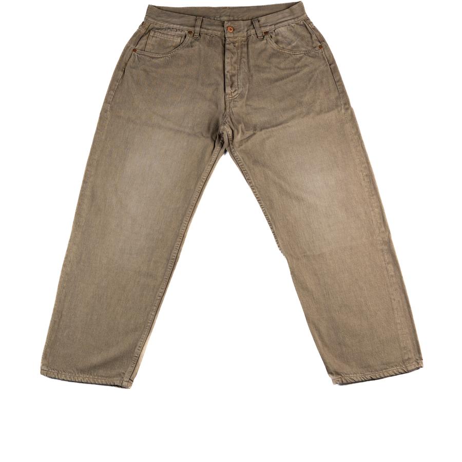 Collective Selvedge Denim Pants - Khaki