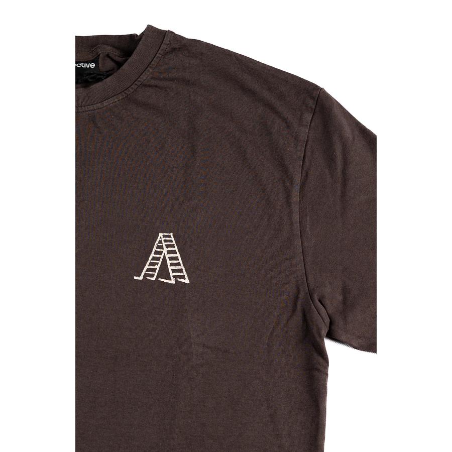 Collective Ladder T-Shirt - Brown