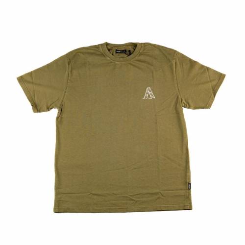 Collective Ladder T-Shirt - Moss Green