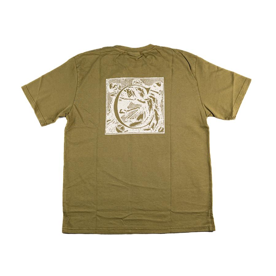 Collective Ladder T-Shirt - Moss Green