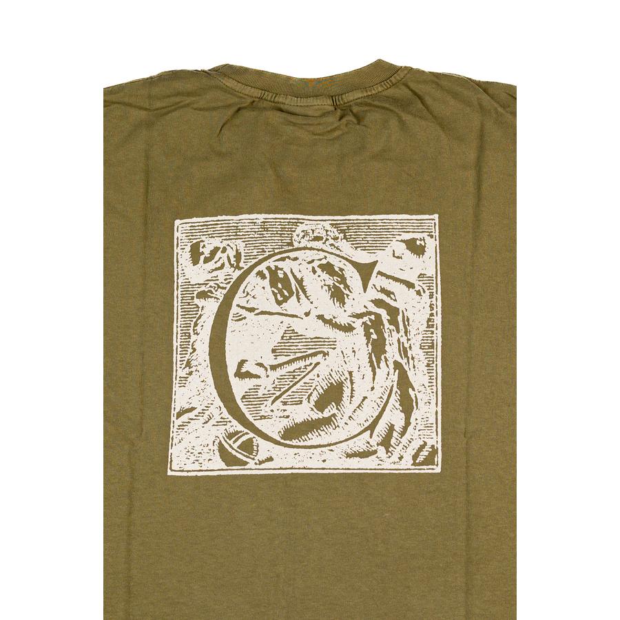 Collective Ladder T-Shirt - Moss Green