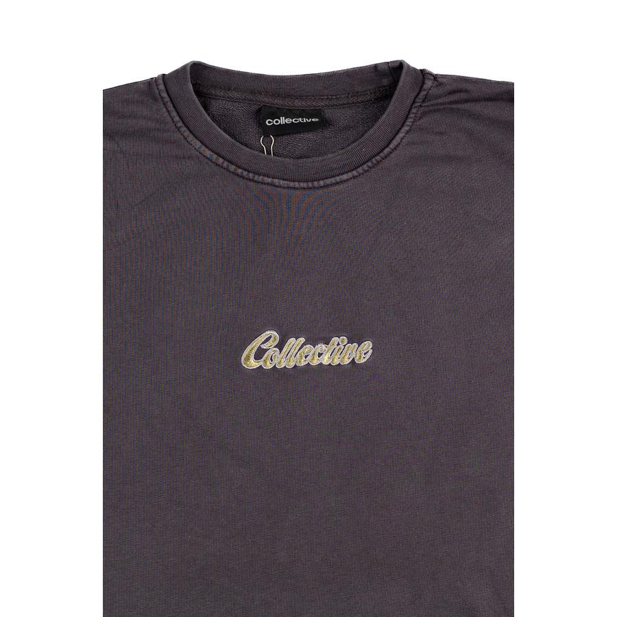 Collective Sunset Long Sleeve - Black / Gold (Garment Dyed)