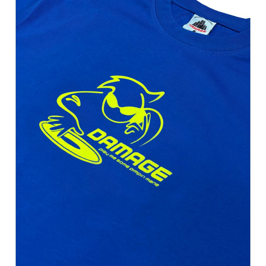 Damage Pimpin T-Shirt - Royal Blue