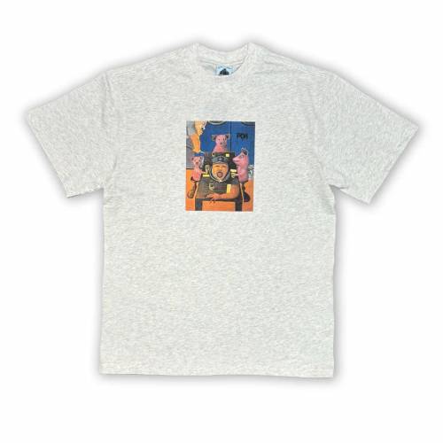 Damage Poh Banquete T-Shirt - Ash Grey