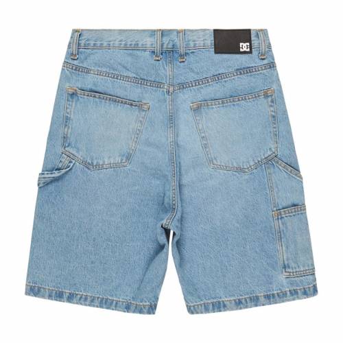 DC Shoes Carpenter Baggy Denim Shorts - Light Indigo