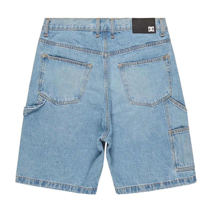 DC Shoes Carpenter Baggy Denim Shorts - Light Indi...