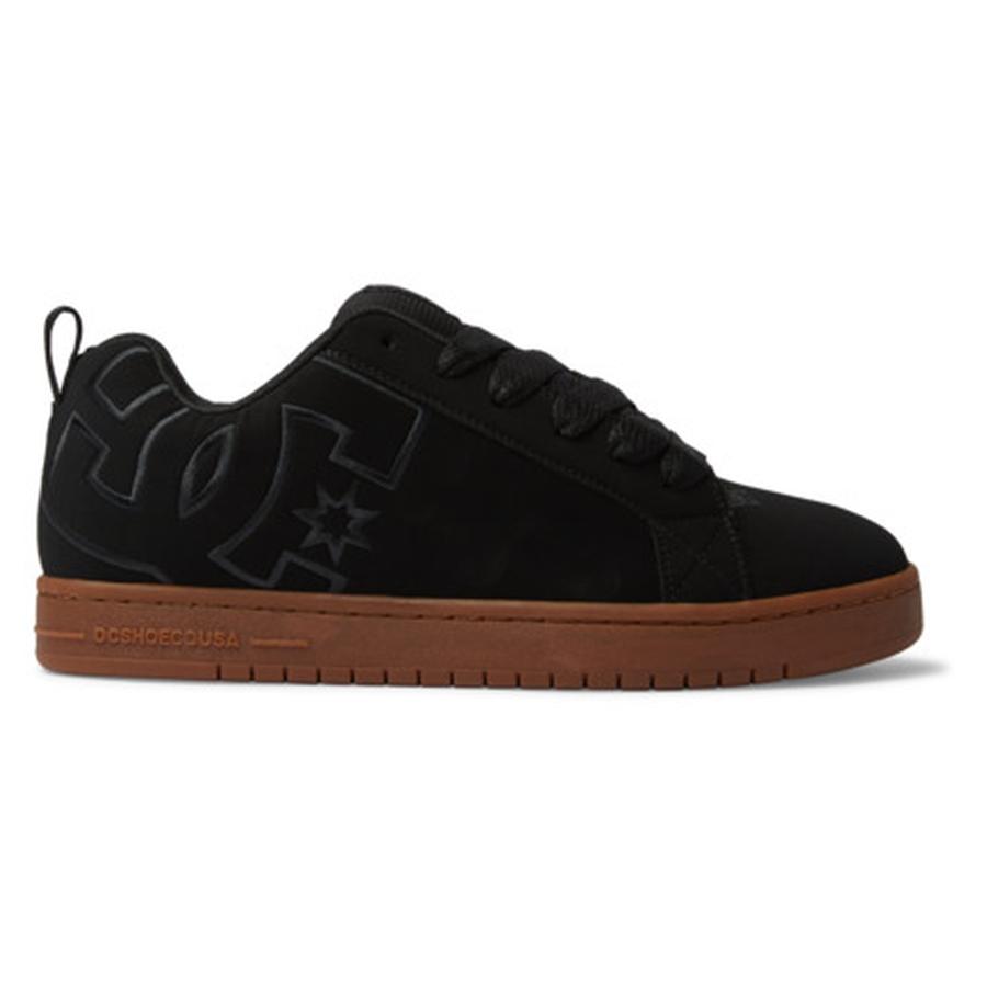 DC Shoes Court Graffik Shoes - Black / Gum