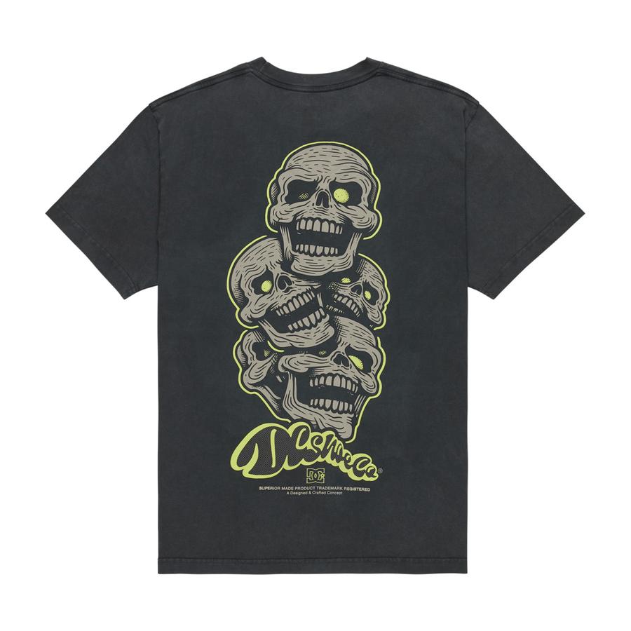 DC Shoes Laugh Stack T-Shirt - Black