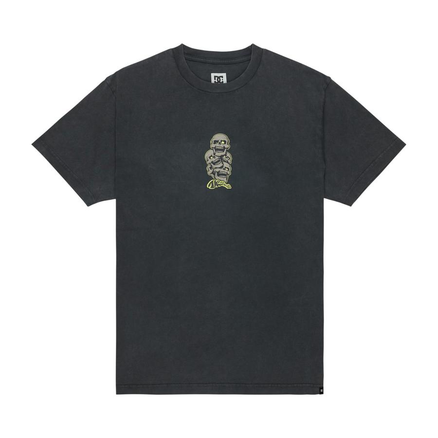 DC Shoes Laugh Stack T-Shirt - Black