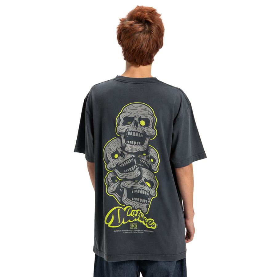 DC Shoes Laugh Stack T-Shirt - Black