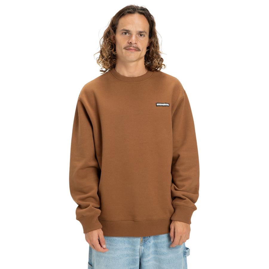 DC Shoes Patch It Sweatshirt - Toffee